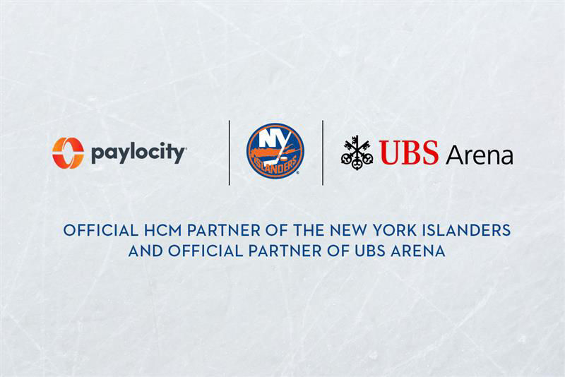 Paylocity Named Official HCM Partner of the New York Islanders and Official Partner of UBS...