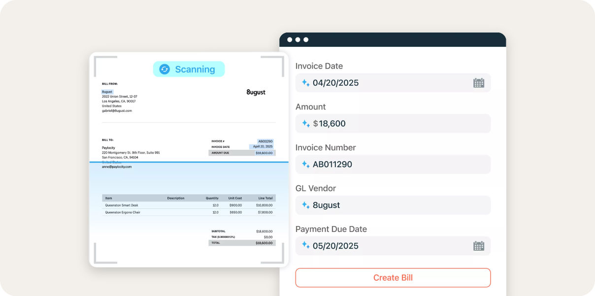 Screenshot of the Paylocity platform
