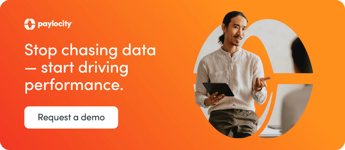 Ad to request a demo of Paylocity