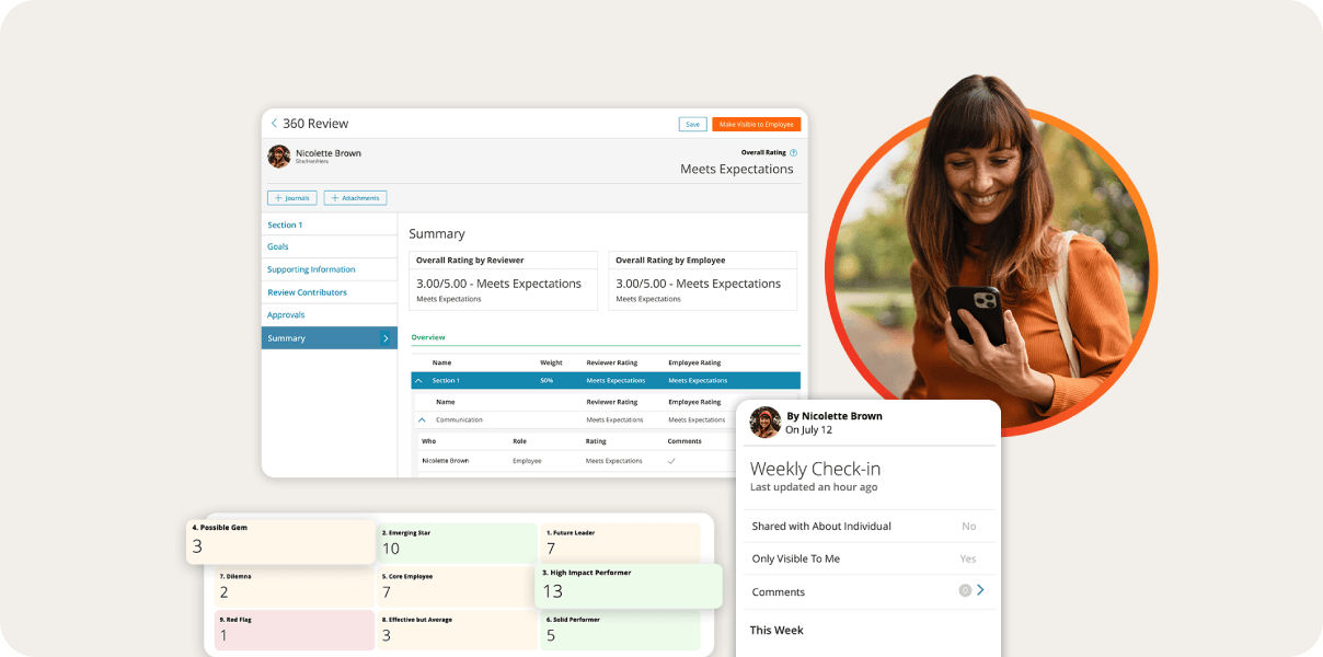 Paylocity performance management software