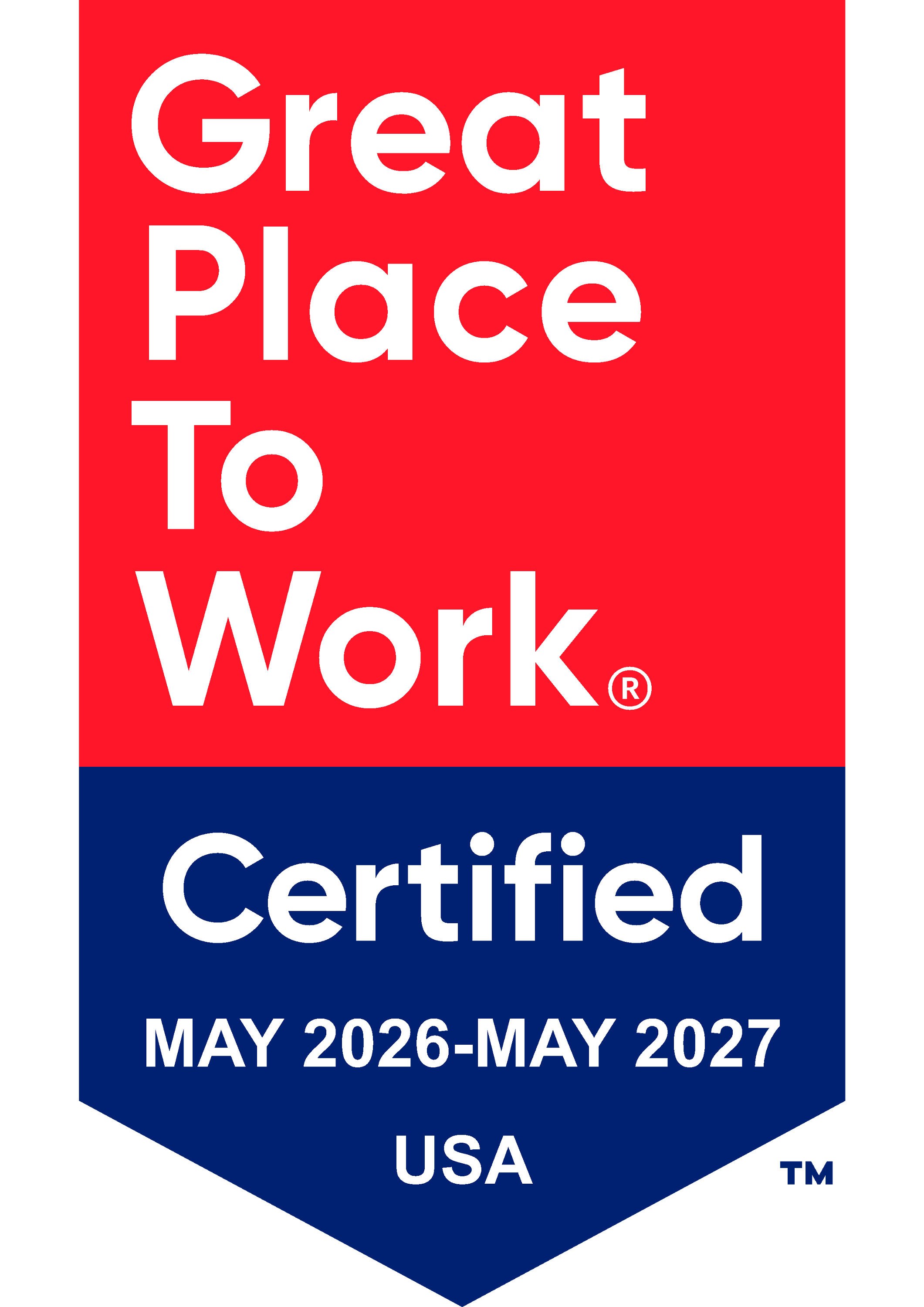 Great Place to Work Award Badge