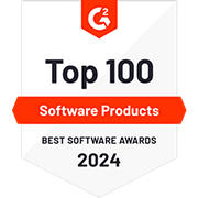G2 Top 100 Software Award Badge