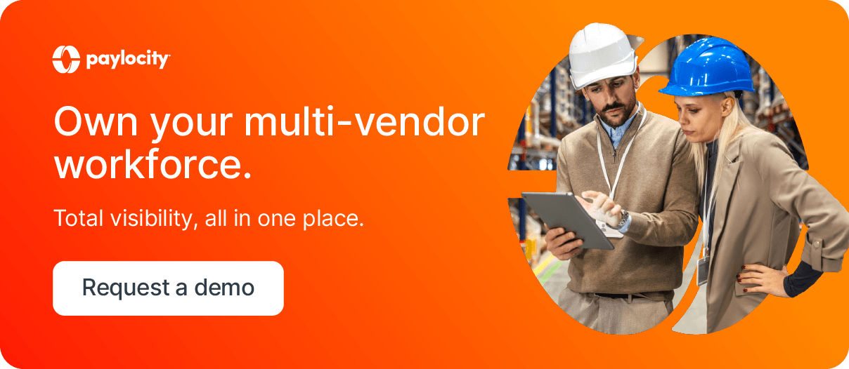 Ad to request a demo of Paylocity