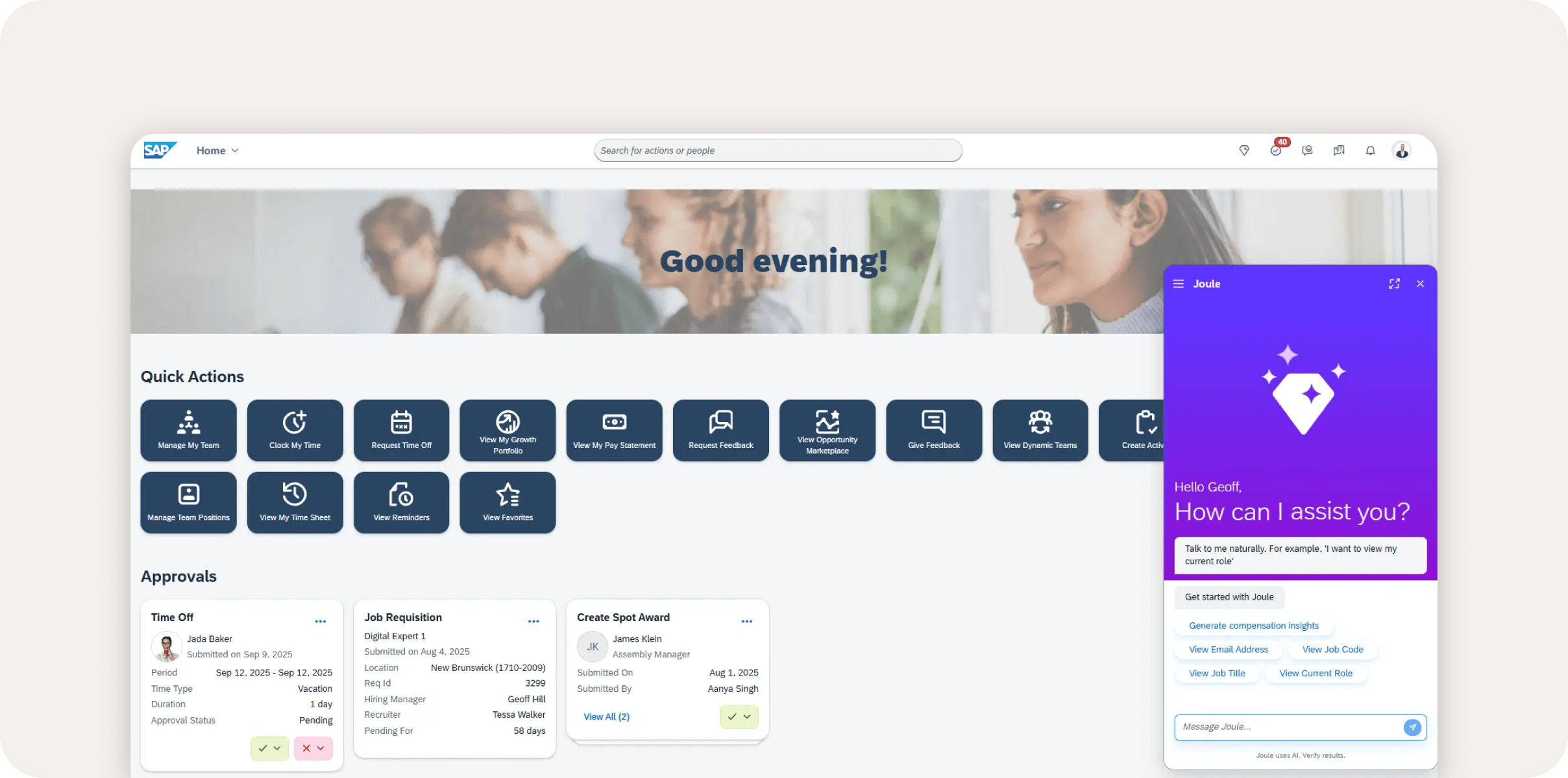 SAP-Successfactors-screenshot | A screenshot of SAP SuccessFactors