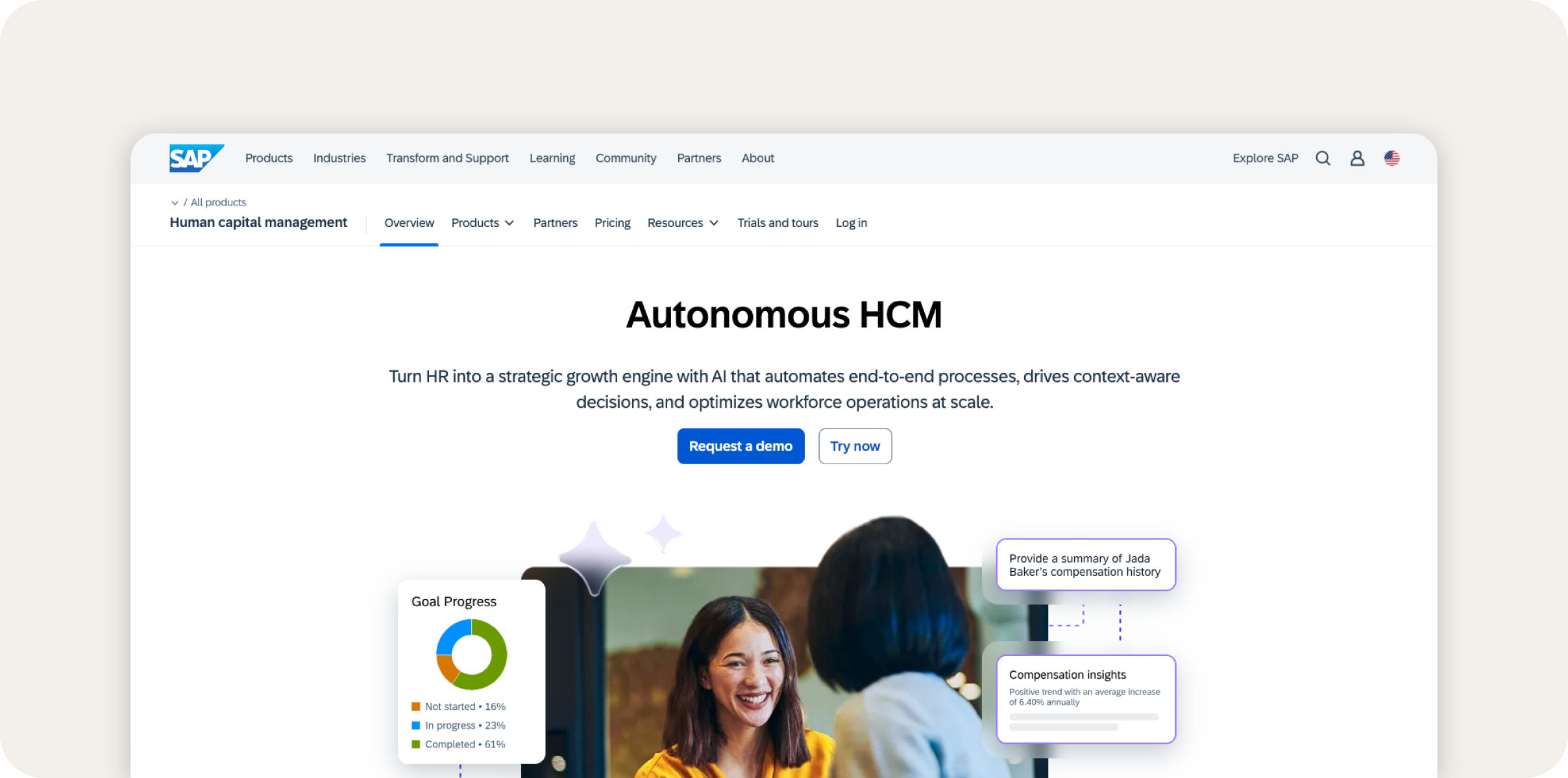 SAP SuccessFactors screenshot. 