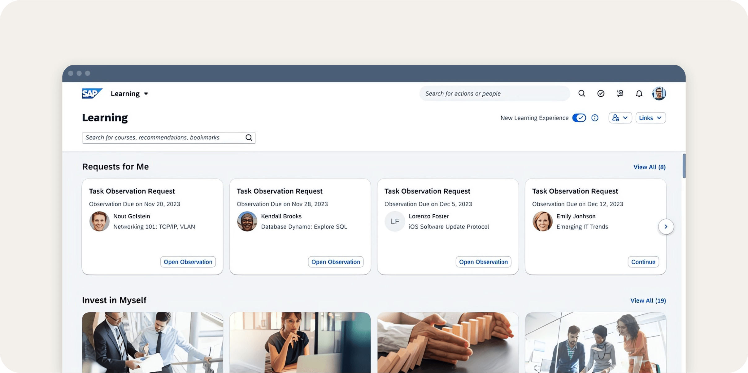 SAP SuccessFactors HRIS dashboard