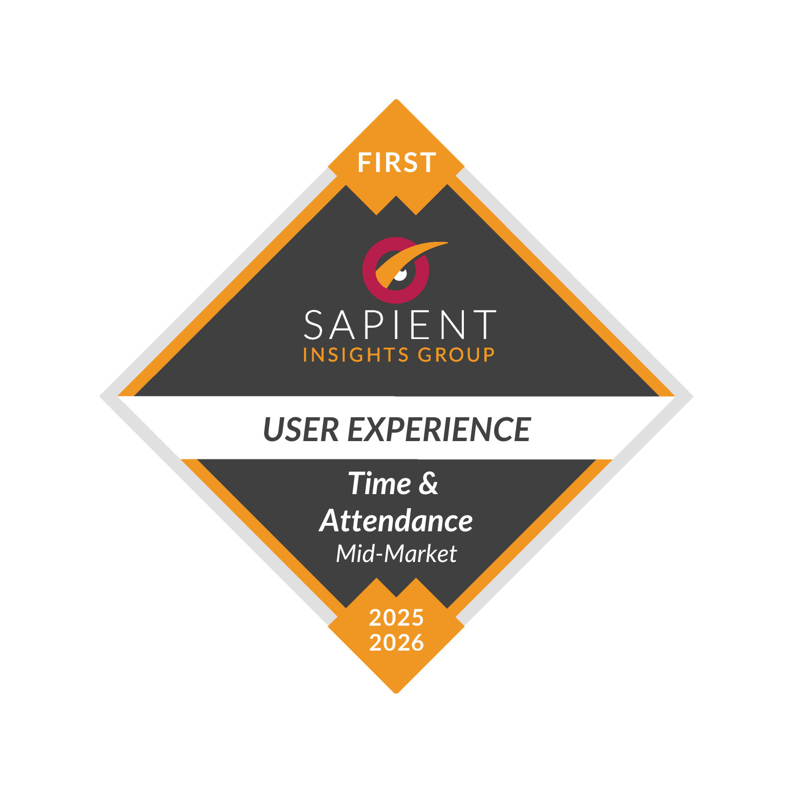 Sapient First Place Time & Attendence User Experience-Mid-Market 2025-2026