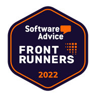 Software Advise Front Runner Award Badge