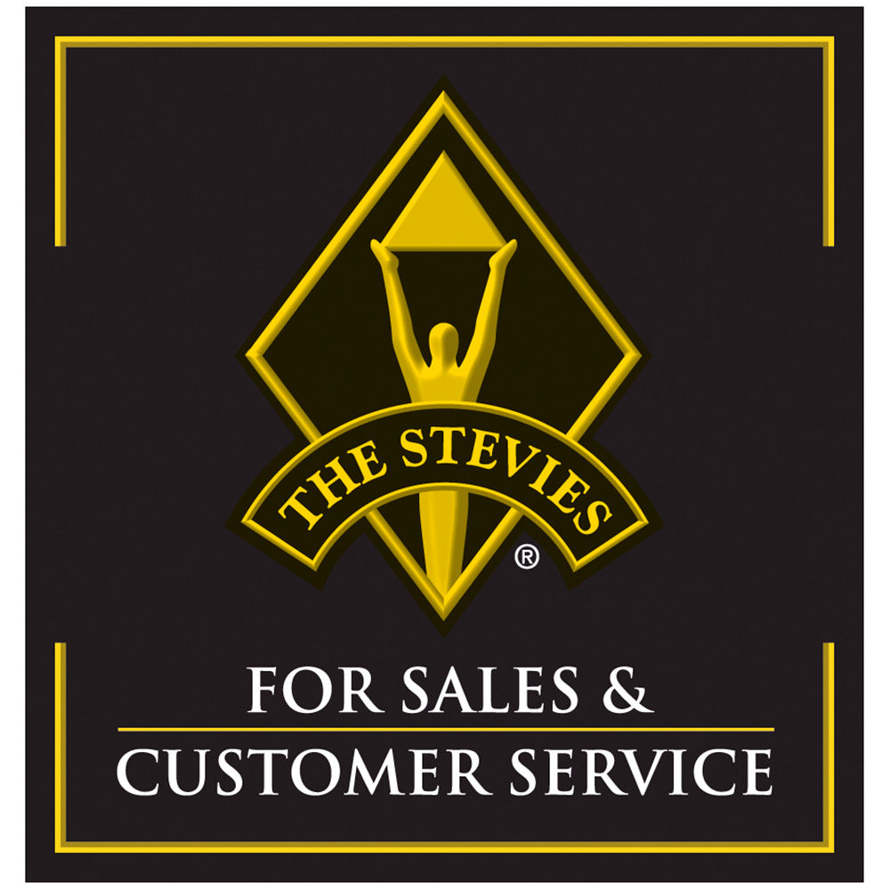 The Stevies Sales and Customer Service Award Badge