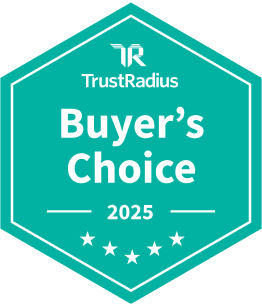 Trust Radius Buyers Choice Award Badge