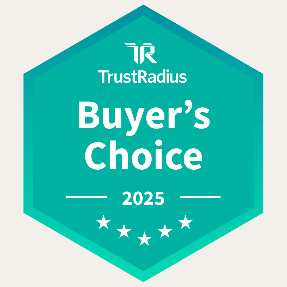 Trust Radius Buyers Choice Award Badge