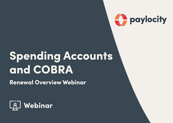 Spending Accounts and COBRA Renewal Session 1