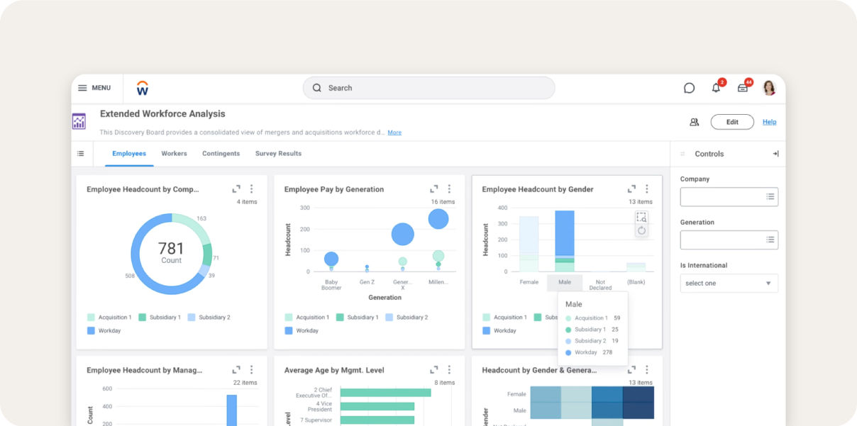 Workday screenshot.