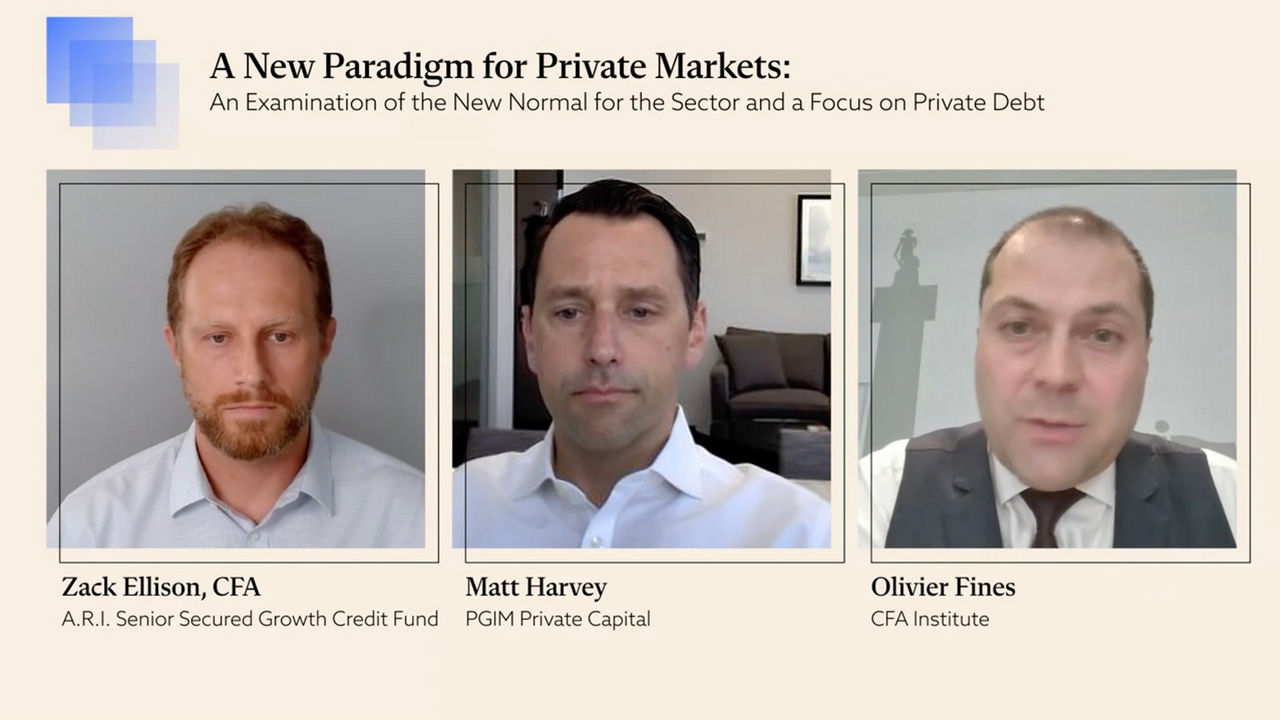 A New Paradigm for Private Markets: An Examination of the New Normal for the Sector and a Focus on Private Debt