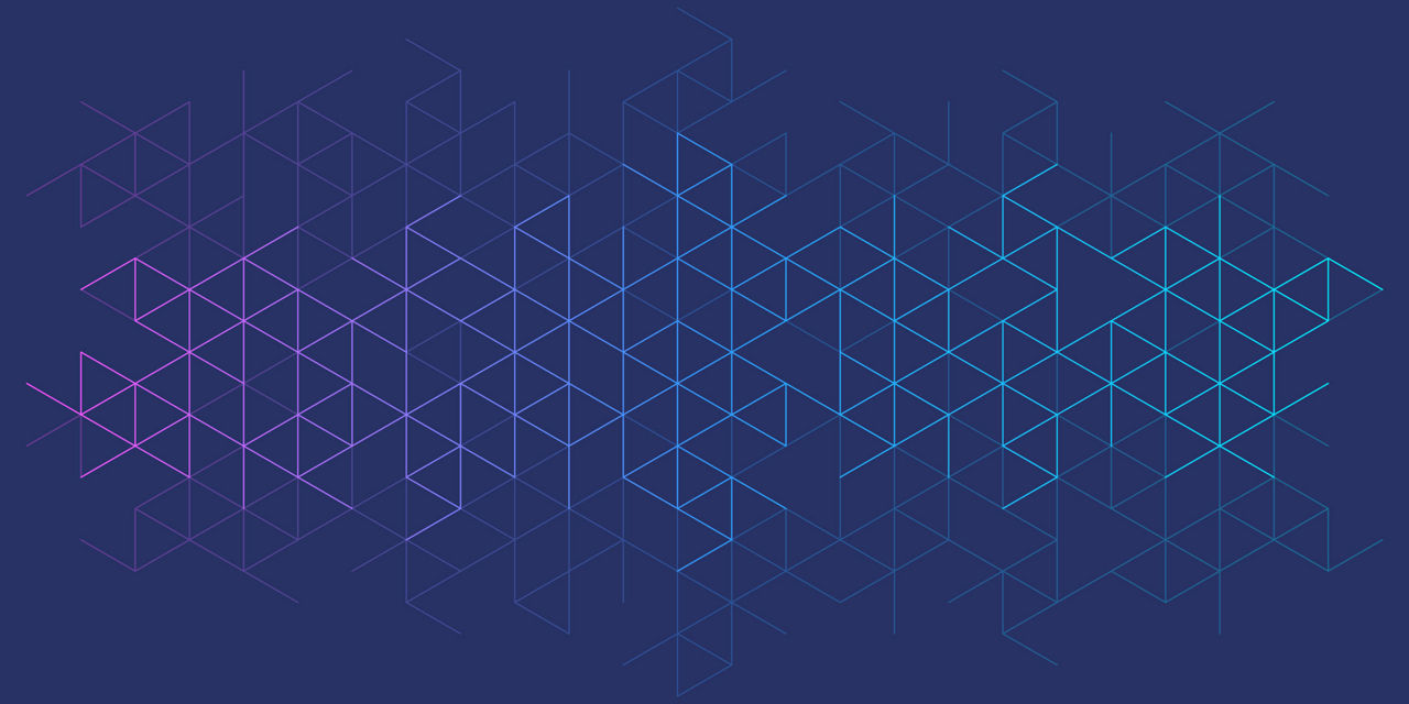 Abstract geometric background with triangle shape pattern