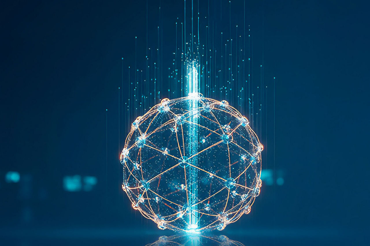image of digital sphere