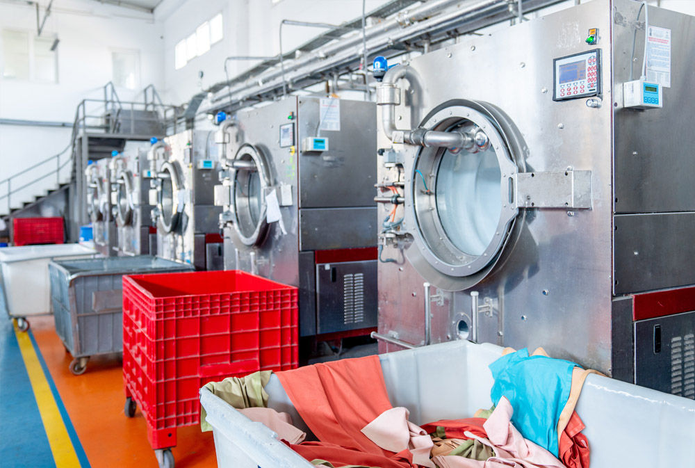 Image of industrial laundry machines