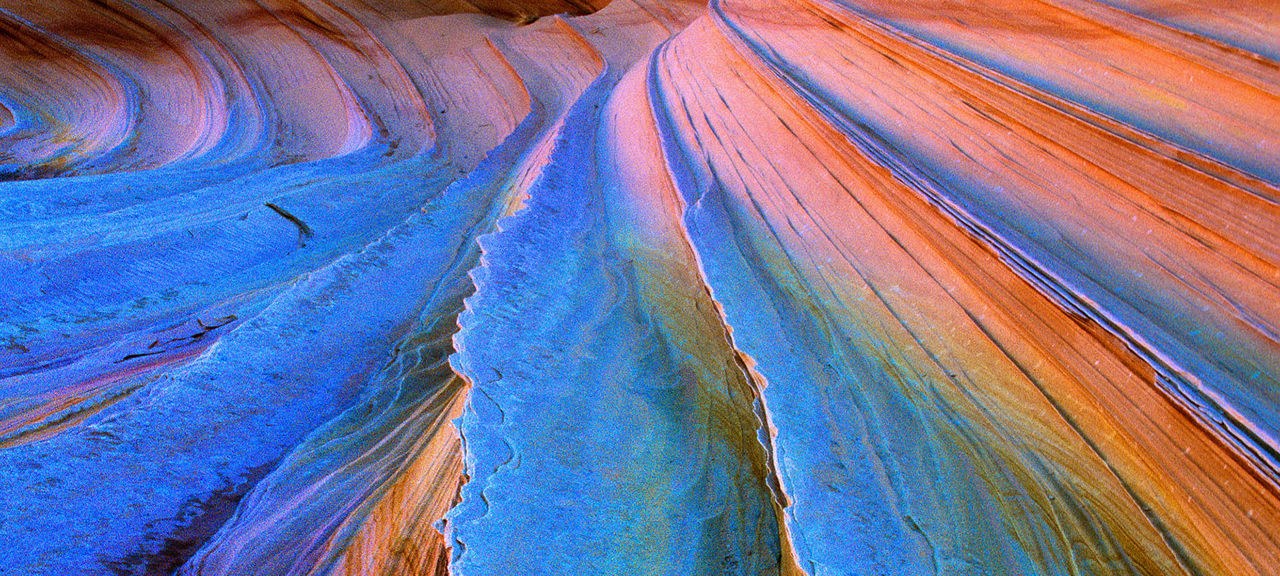 The Wave with Sandstone Prism Phenomenon #5, Vermilion Cliffs National Monument in Arizona U.S.A.