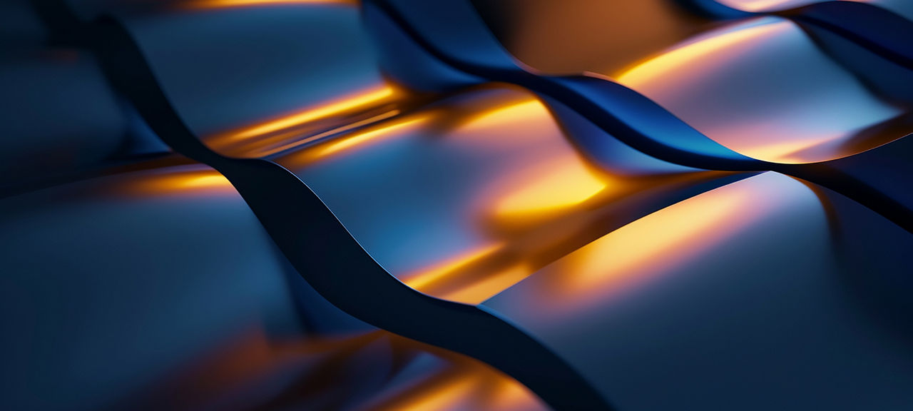 square Modern 3d Abstract Business blue Background