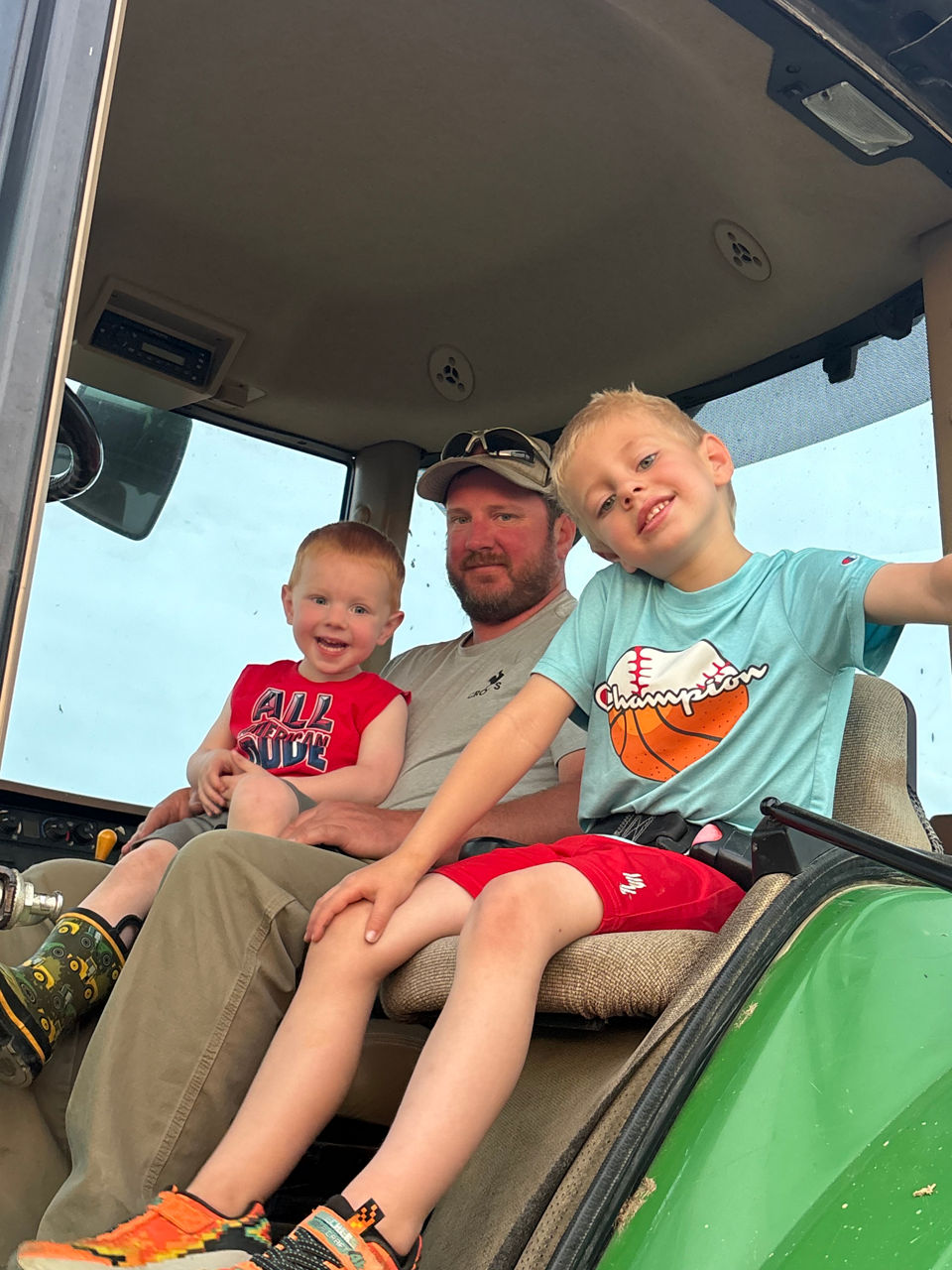 Chris Cochenour and 2 sons