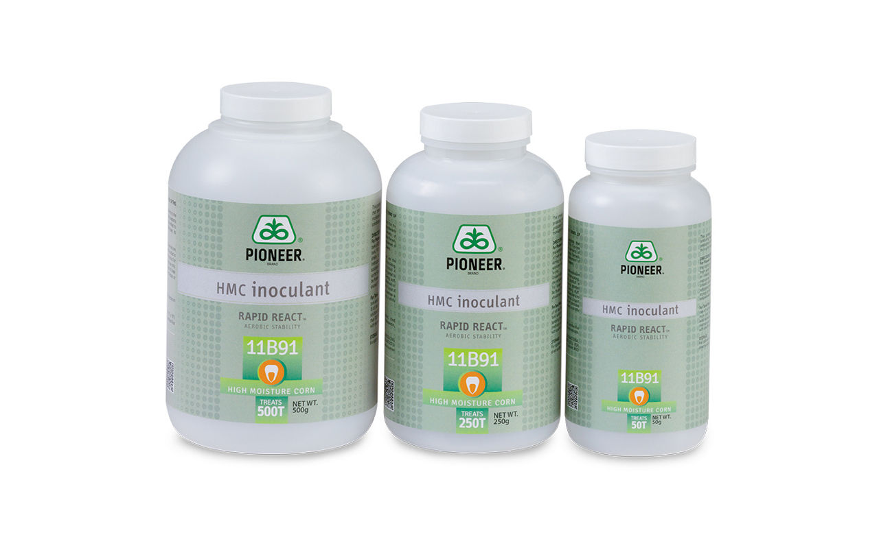 11B91 Inoculant Family bottles