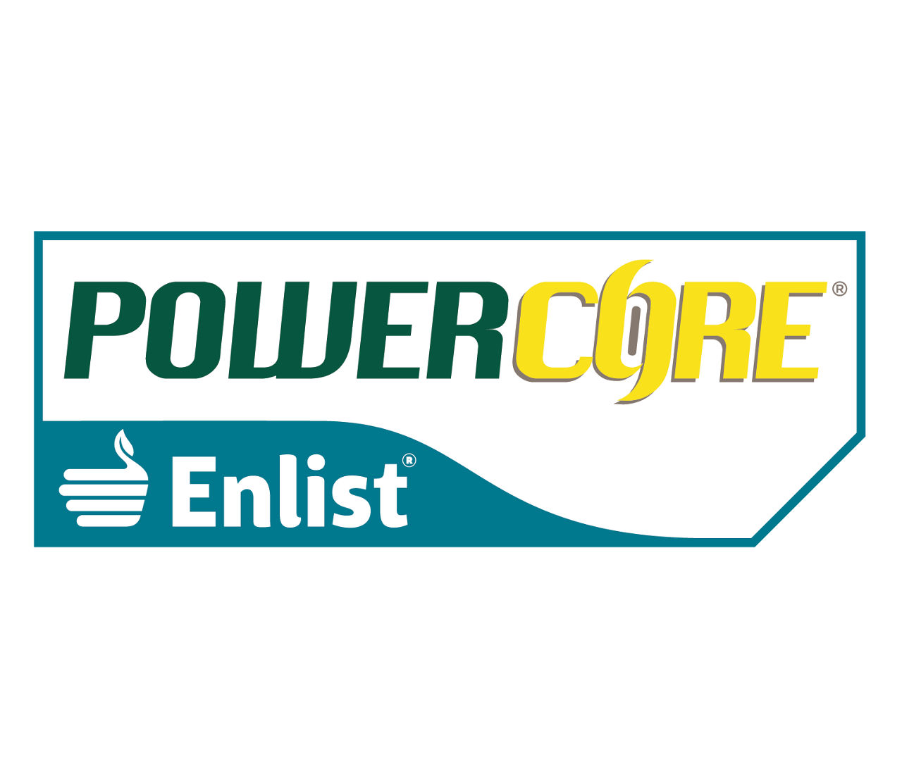 Powercore Enlist logo
