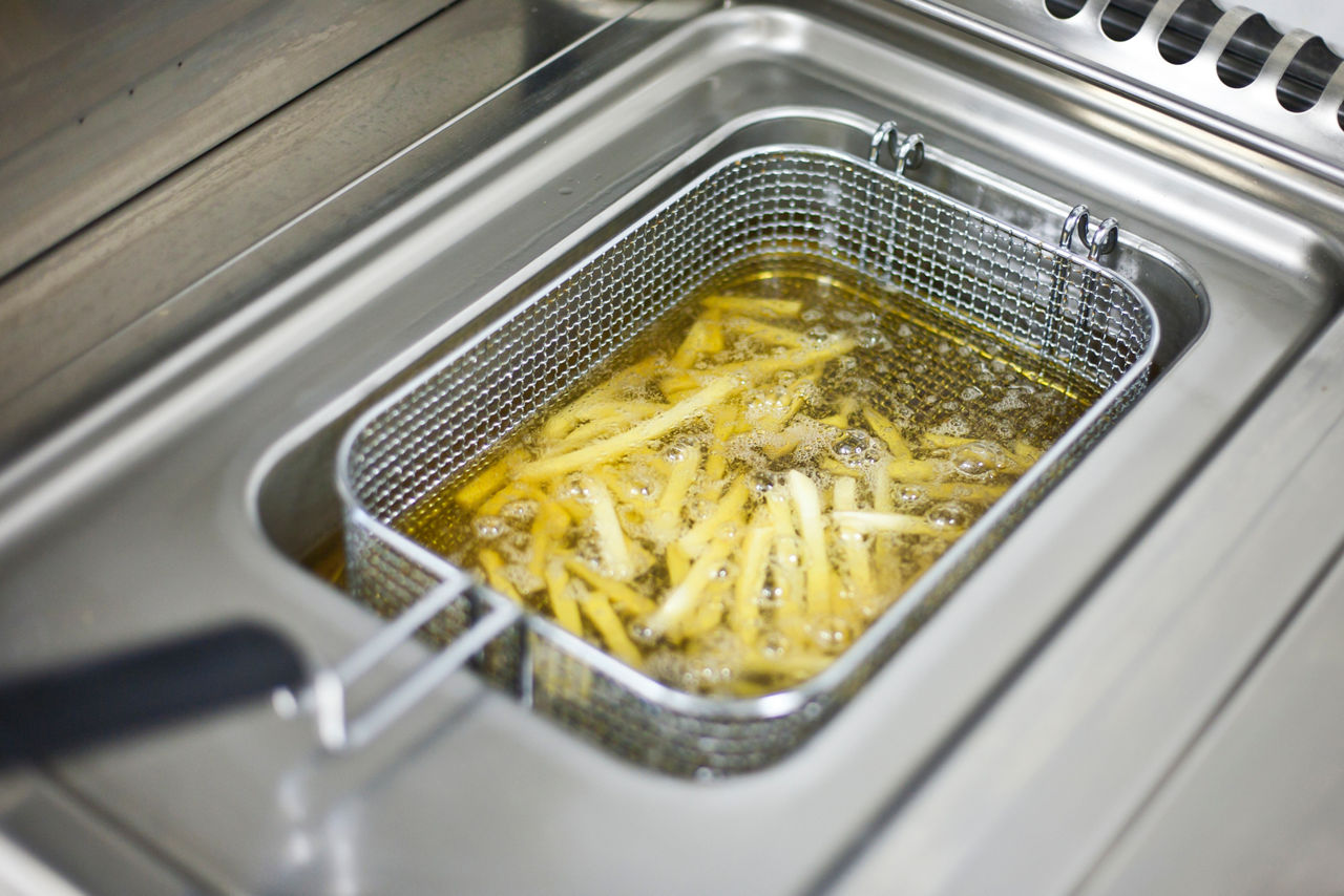 fries in oil