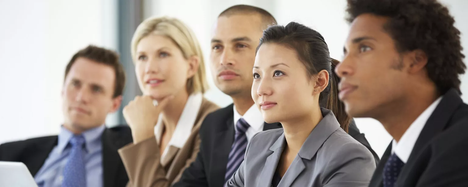 A tech team is holding a meeting to discuss issues.