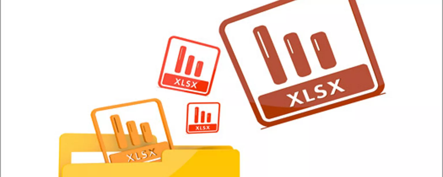 Folder with xlsx files for accountants using Office 2016