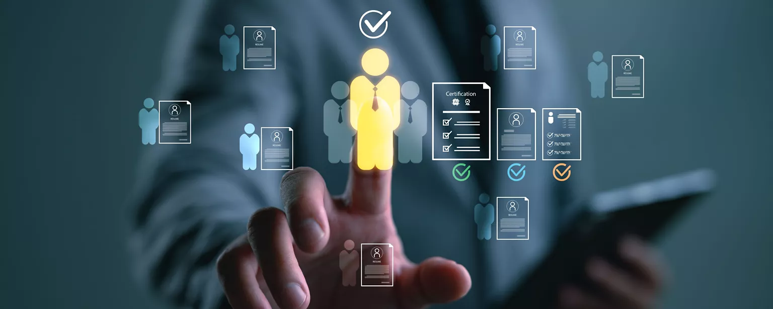 A finance and accounting leader selects a candidate with AI skills.