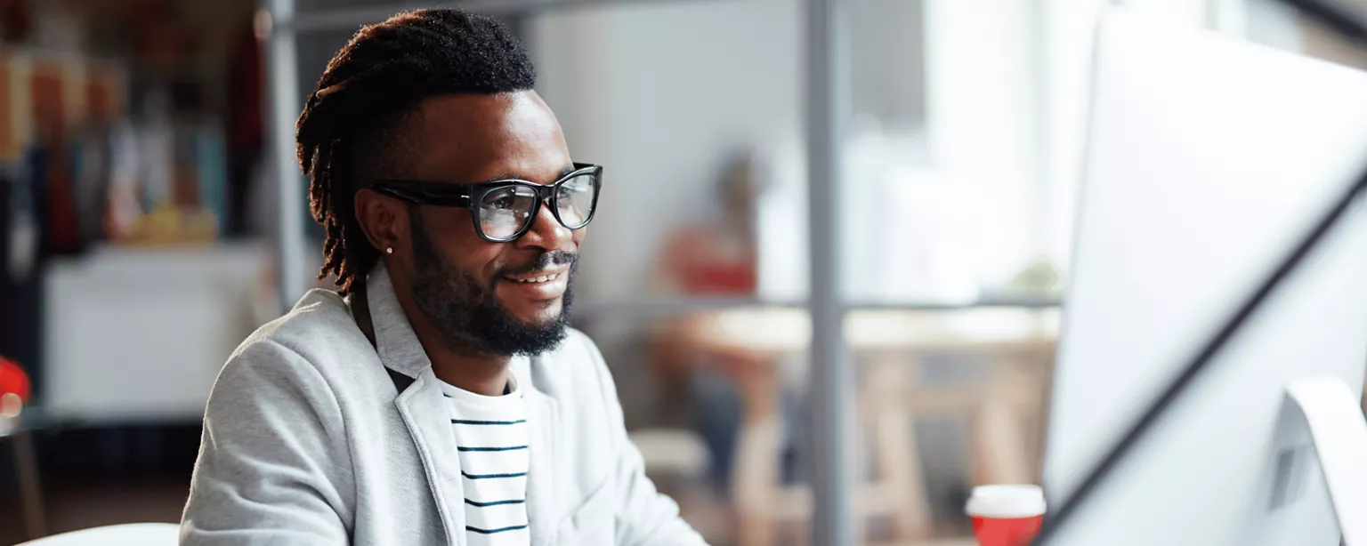 Typewriter ready to start writing an employee recommendation letter