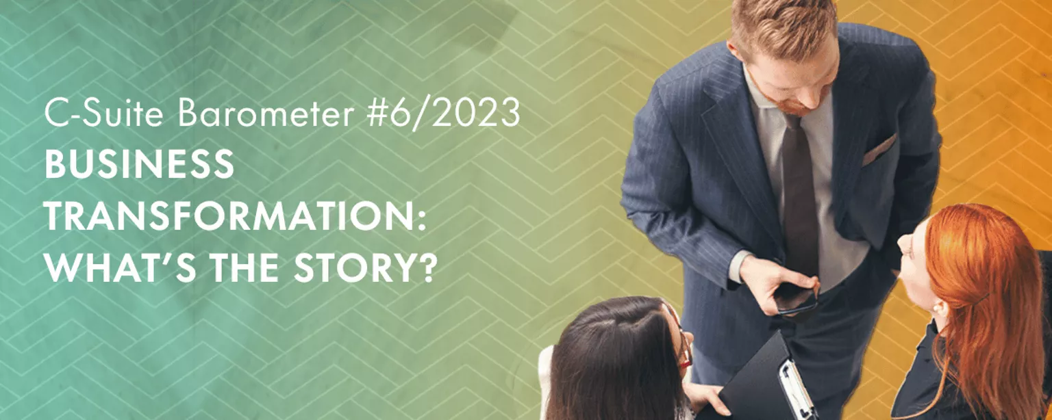 Business Transformation whats the story