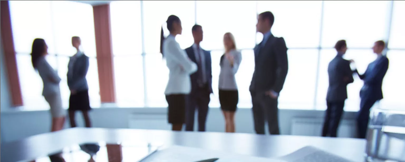 Finance team working to manage change
