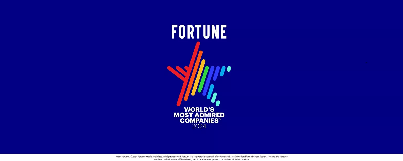 Robert Half Named to Fortune World’s Most Admired Companies List for ...