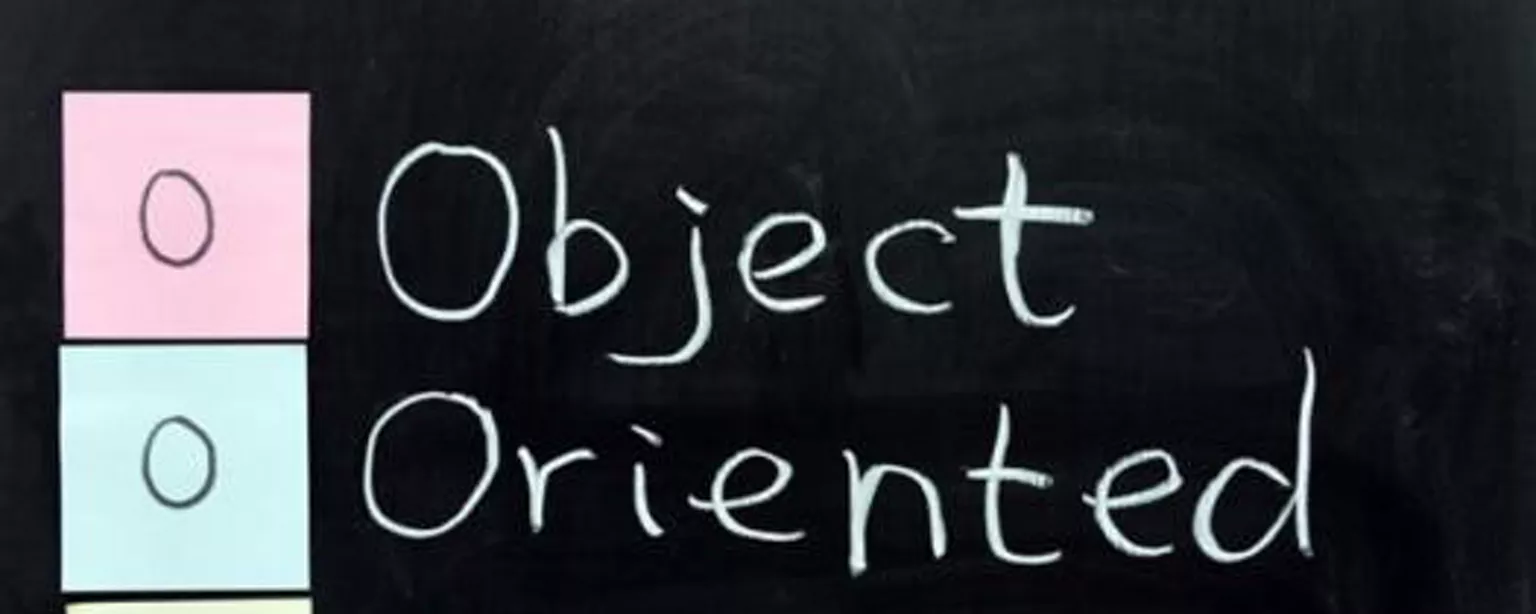 Image of the words “Object Oriented Programming” 