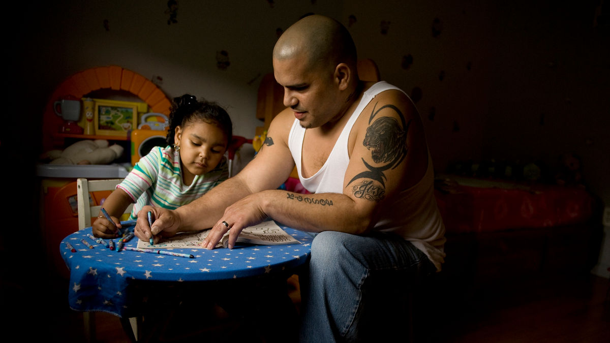 For RWJF "Keeping Families Together"

BRONX, NEW YORK - MAY 19: Jose Soto, his wife, Evelyn, and their daughter Desiny, 3, spend time together in their apartment and neighborhood in the Bronx, New York May 19, 2010.
