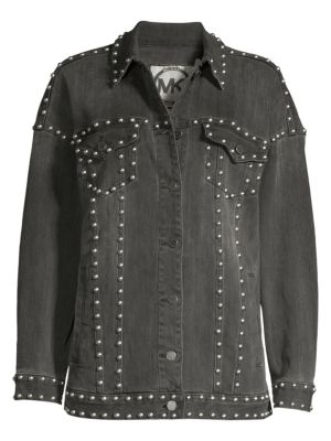 michael kors studded jacket