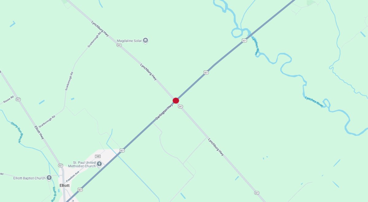 SCDOT will shift traffic at the intersection of US 401 and SC 341 in Lee County from a four-way stop to a roundabout beginning September 23