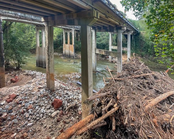 US 76 Bridge Damage