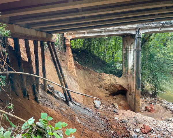 US 76 Bridge Damage