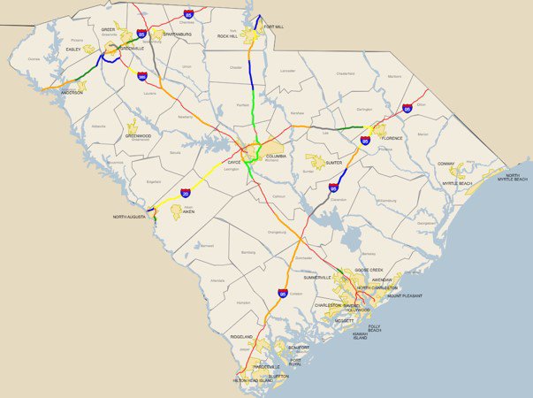 photo of map