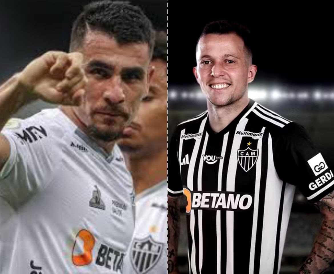 Junior Alonso e Bernard são titulares na partida contra o Juventude