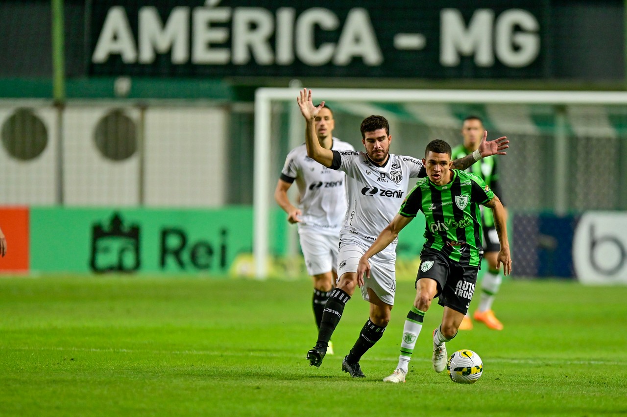 América e Ceará se enfrentaram pela última vez em 2022, no Brasileirão daquela temporada