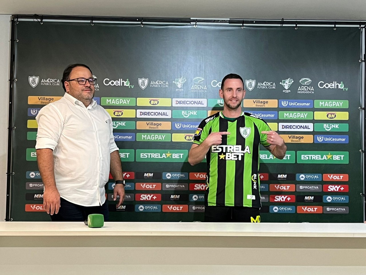 Argentino Elizari teve primeiro contato com novos companheiros