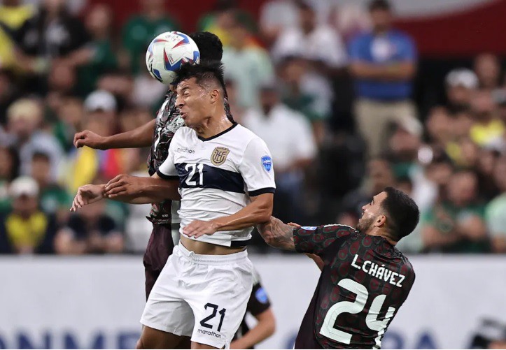 Volante Alan Franco atuou em todos os jogos do Equador na Copa América