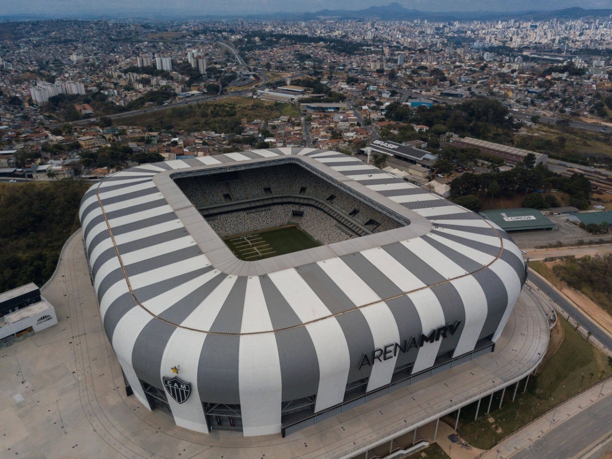 Gramado da Arena MRV vem sendo alvo de críticas