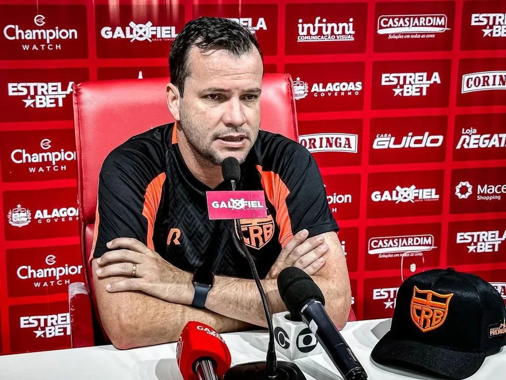 Técnico do CRB, Daniel Paulista analisou o confronto com o Atlético, pela Copa do Brasil
