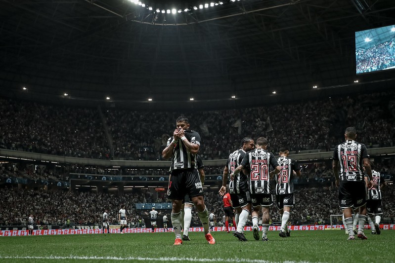 O Atlético enfrenta o CRB pelas oitavas de final da Copa do Brasil