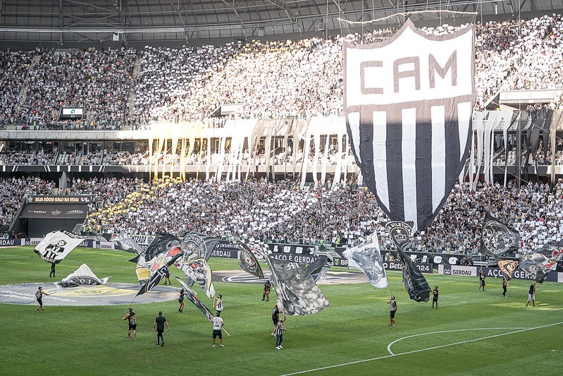 Na partida contra o Vasco a Arena MRV registrou o terceiro maior público da sua história: 42.353 pagantes