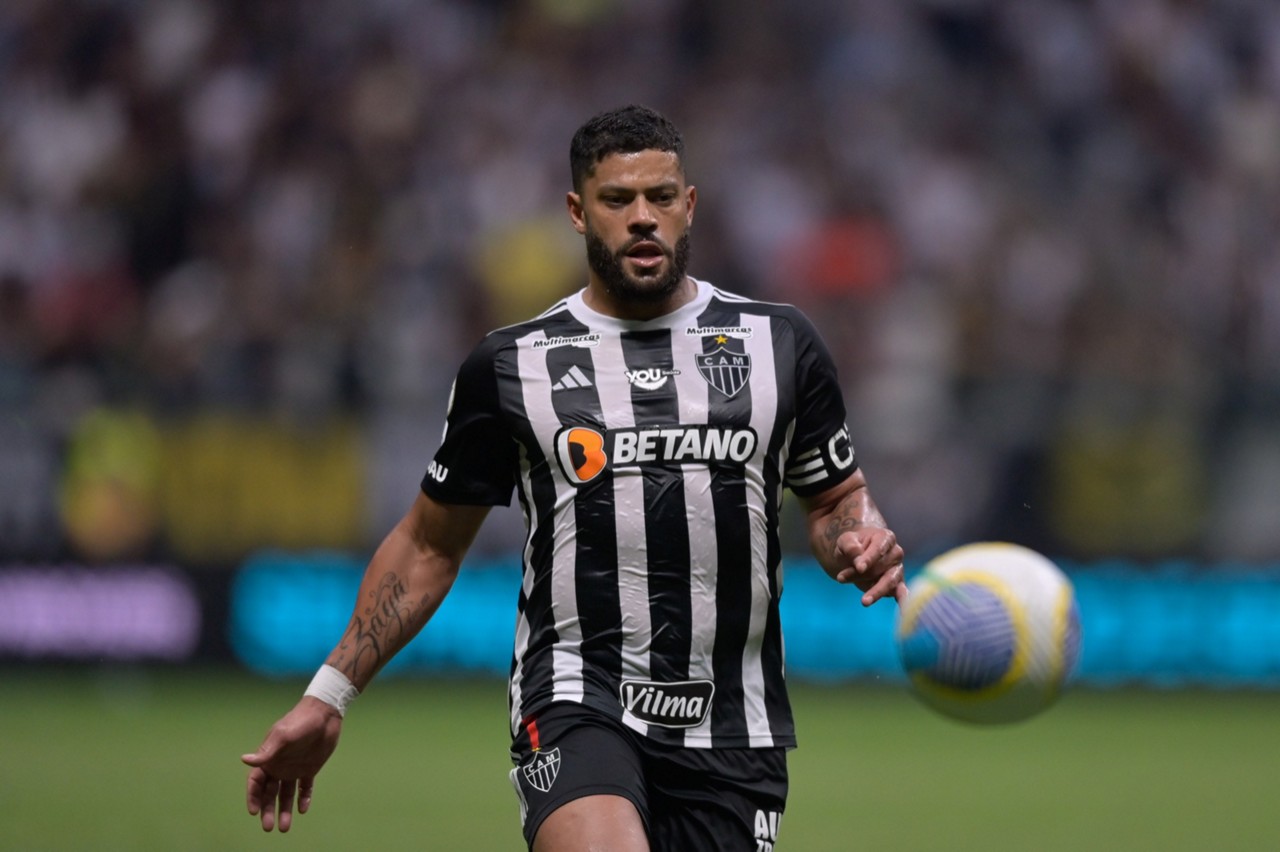 Hulk, atacante do Atlético, em jogo contra o Vasco